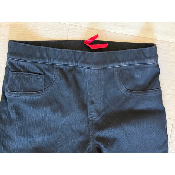 EUC Black spanx sz Medium fitted pants sexy dressy stretchy comfortable - Picture 2 of 4